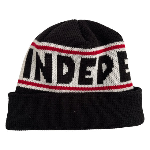 Independent - Bar Logo Beanie (Black/Grey)
